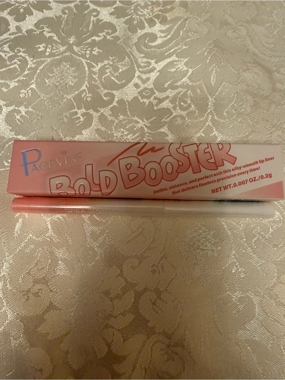 Pagevine Bold Booster Plumping Hydrating Twist-Up Lip Liner Cocoa Crush 0.007 oz